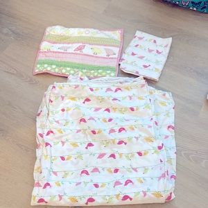 Pottery barn kids Twin Duvet cover and sham